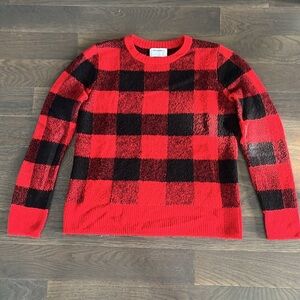 Old Navy Buffalo Plaid Sweater